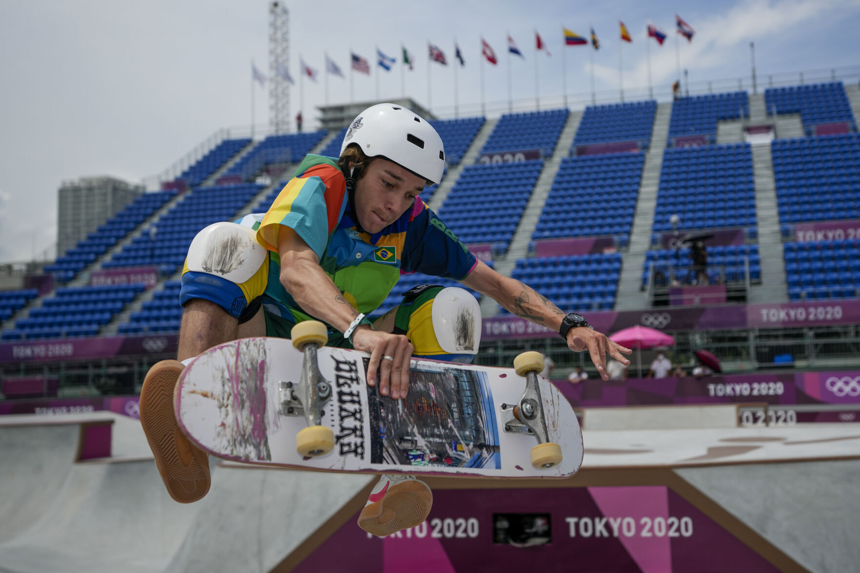 APTOPIX Tokyo Olympics Skateboarding